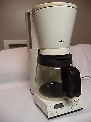 Braun FlavorSelect Coffee Maker Black - Type 3098 12 Cup Made in Germany  for sale online