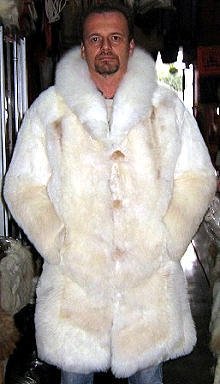 White Fur Coats For Men - JacketIn