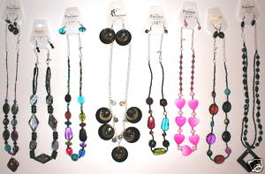 wholesale lot 24pc fashion costume jewelry women resale